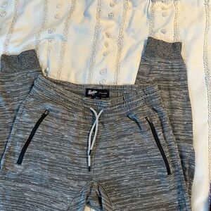 Men’s Brooklyn Cloth Gray Jogger Pants Sz Medium